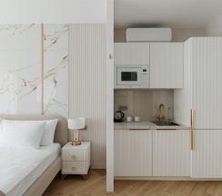 № 6 White Lux (с балконом, вид на море) в Квартира №6