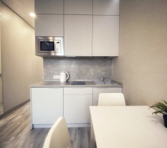 Студия Комфорт с балконом и видом на парк Дендрарий Метрополь (48) в Метрополь рэнт-апарт