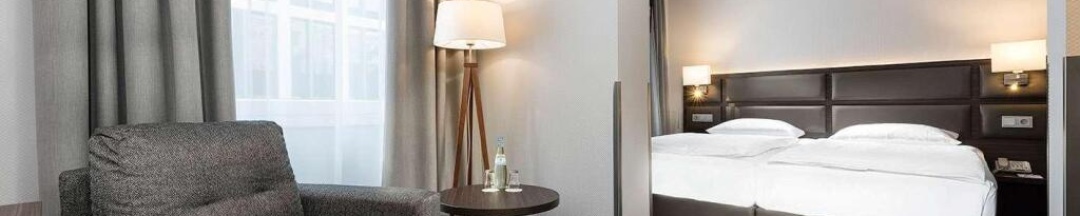 Двухместный номер Superior двуспальная кровать в Wyndham Koeln