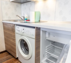 Семейные апартаменты с кухней в U-Apart