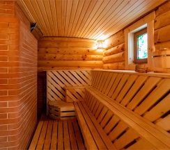 Большой коттедж с баней в Art hotel Nring