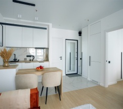 Voyage - премиум-апартаменты с отдельной спальней около м.Сокол (11 этаж) в Smart Lofts Moscow