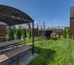 BarnHouse №6 (оснащение дома, стоимость банного чана и бани см. Подробнее) в Dacha