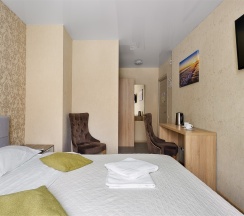 Делюкс с ванной в Myhotel24 kristalin