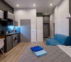 Апарт-отель М149, Студия Metallic, Московский пр-т 149б в Rentalspb