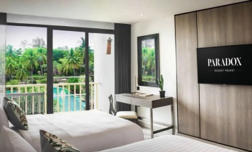 Двухместный номер Paradox Superior с видом на сад 2 отдельные кровати в Paradox Resort Phuket