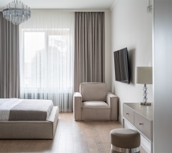 Студия с видом на сад в Grand Royal Residences