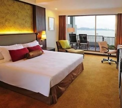 Двухместный номер Premium с видом на сад (двуспальная кровать) в Dusit Thani Pattaya