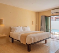 Двухместный номер Deluxe с видом на воду 2 отдельные кровати в Casa Solana