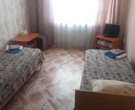 Номер стандарт с 2 односпальными кроватями в Зори Урала