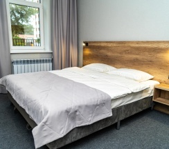 Номер стандарт с 1 двуспальной кроватью в River House