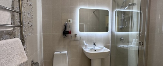 Комфорт с 2я раздельными кроватями в Gorky Hotel