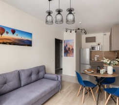 Flamandia - 4х местные премиум-апартаменты около м.Сокол (15 этаж) в Smart Lofts Moscow