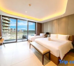 Семейный номер Superior с видом на сад в Oakwood Apartments Sanya