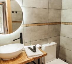 Коттедж улучшенный с 1 двуспальной кроватью в Blackwood_gesh