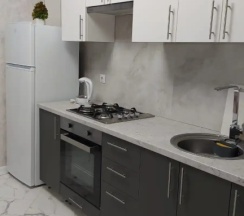 Двухместные апартаменты c 1 комнатой (двуспальная кровать) в Квартира уютная в спальном районе