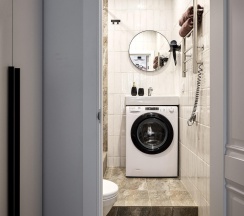 3-местные апартаменты студия в Apartments Private (Апартментс Прайвит) на шоссе Волоколамское