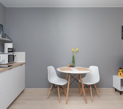 Апартаменты студия Горчица ApartaMIA в Семейный уголок
