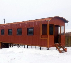 Дом-поезд Гномбург в Гномбург