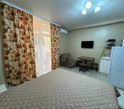 Двухместная студия двуспальная кровать в Мелис