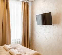 Стандартный двухместный номер с одной двуспальной кроватью в Заречье