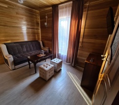 Четырёхместный номер Deluxe с красивым видом из окна в Сосновый бор