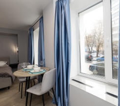 Апартаменты студия в MOKO Apartments (МОКО Апартментс) на улице Бахрушина 1 сектор 1