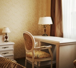 Двухместный люкс двуспальная кровать в Отель Виктория на Замковой