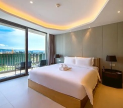Семейный номер Standard c 1 комнатой с видом на сад в Oakwood Apartments Sanya
