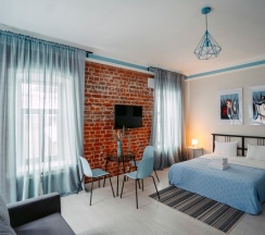 Апартаменты "Teal" с балконом в Сhо