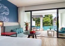 Двухместный номер Avani Pool Access двуспальная кровать в Avani+ Koh Lanta Krabi Resort