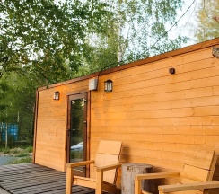 2-местный коттедж стандарт Dog friendly в Крепкие кровати