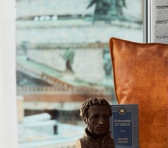 Вип Люкс «Монферран» с панорамным видом на Исаакиевский собор в Renartiss Isaakiy St. Petersburg hotel