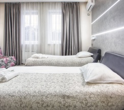 Двухместный номер 31 Superior с видом на парк 2 отдельные кровати в Exclusive Hotel&Apartments