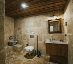 Двухместный люкс двуспальная кровать в La Casa Cave