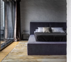 Room for romantic. Мансарда с террасой и камином размещение 1-2 человека. в Nikolaevbuilding