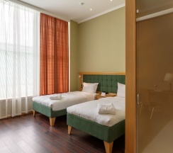 Двухместный номер Classic 2 отдельные кровати в Shera Park Boutique Hotel