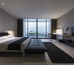 Двухместный номер Deluxe с видом на океан двуспальная кровать в Hotel Bocage Hua Hin