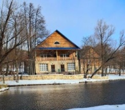 ВИЛЛА с сауной (вид на пруд, без мангала) в Хвалынский