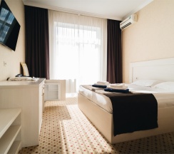 Двухместный номер Delux с кроватью размера "KingSize" и балконом в GemstHotel & SPA