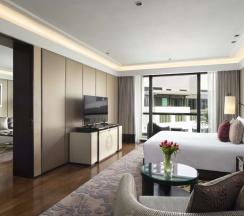 Двухместный люкс Executive двуспальная кровать в Siam Kempinski Hotel Bangkok