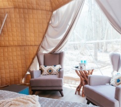 Всесезонный глэмпинг в ЮРЬЕВСКОЕ ПОДВОРЬЕ country club