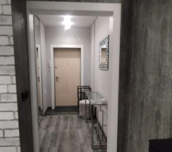 Студия с балконом и с красивым видом из окна в Апартаменты Фрунзе 49/2 этаж 21