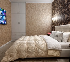 Паруса 640| Панорамное окно | Нежность света | 21 этаж | Вид на 50 лет ВЛКСМ в gosh.rent