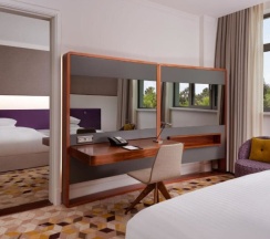 Двухместный семейный номер Deluxe с видом на море 2 отдельные кровати в Intourist Hotel Baku