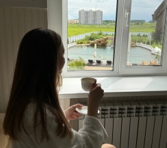 Стандартный номер с двуспальной кроватью в Загородное