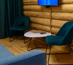Двухкомнатный номер в деревянном корпусе Изба в BКС-Кантри