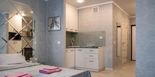 Тюмень: Апартаменты Romlex Apartments (Ромлекс) на улице Вице-адмирала Воронцова