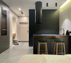 Роскошная квартира-студио ЖК "Облака" (Метро Лесная, 5 минут пешком) в Rauktis apartments