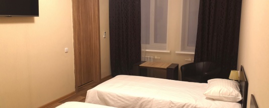 Номер стандарт комфорт с 2 односпальными кроватями в Алмаз